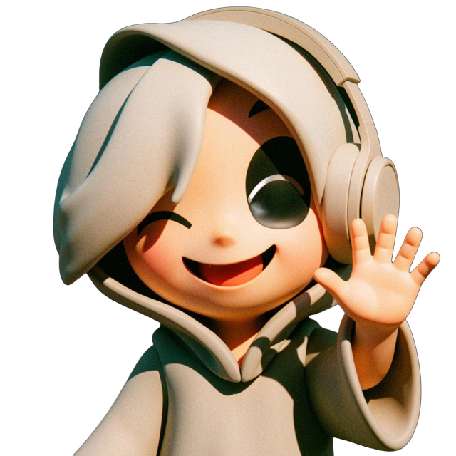 Weirdboo mascot waving hello